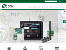 Tablet Screenshot of namsystem.com